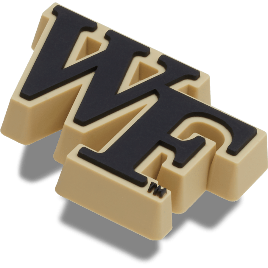  Wake Forest University - charms on shoes - Jibbitz