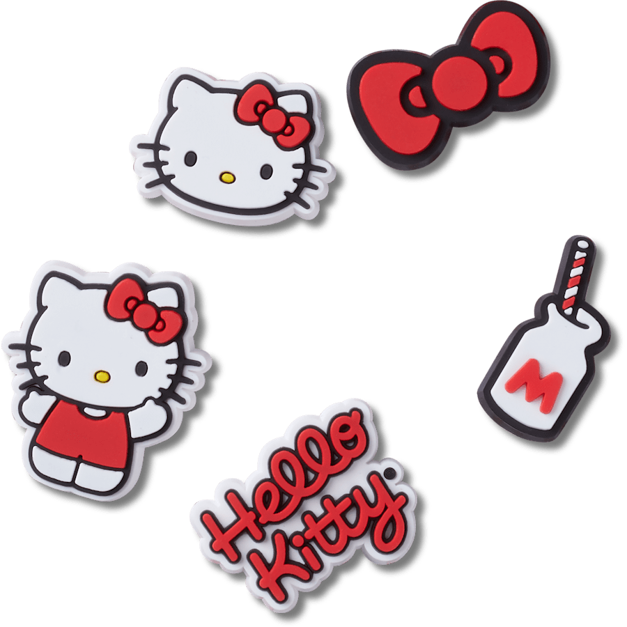  Hello Kitty 5 Pack - charm view - Jibbitz