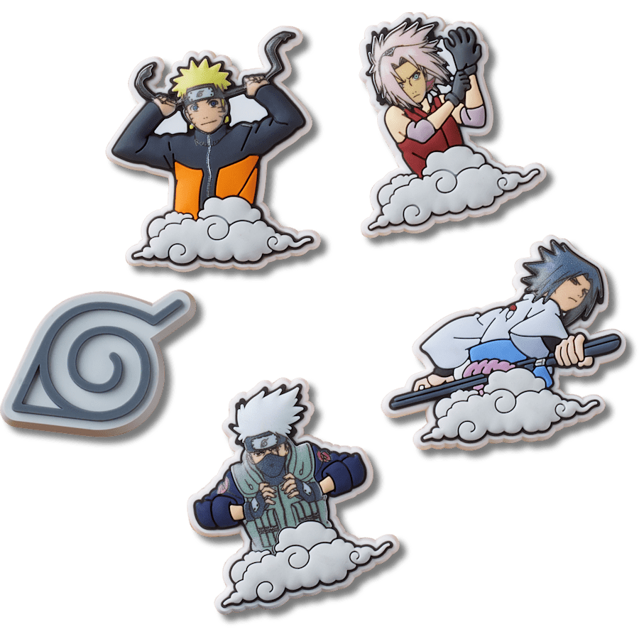  Naruto Uzumaki 5 Pack - charm view - Jibbitz