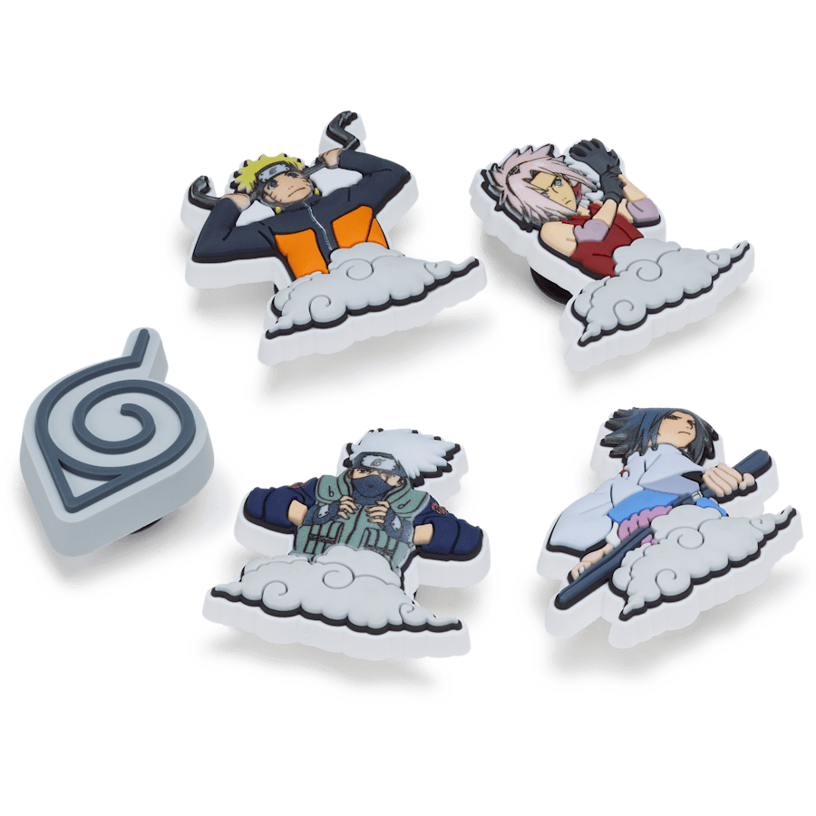  Naruto Uzumaki 5 Pack - charms on shoes - Jibbitz