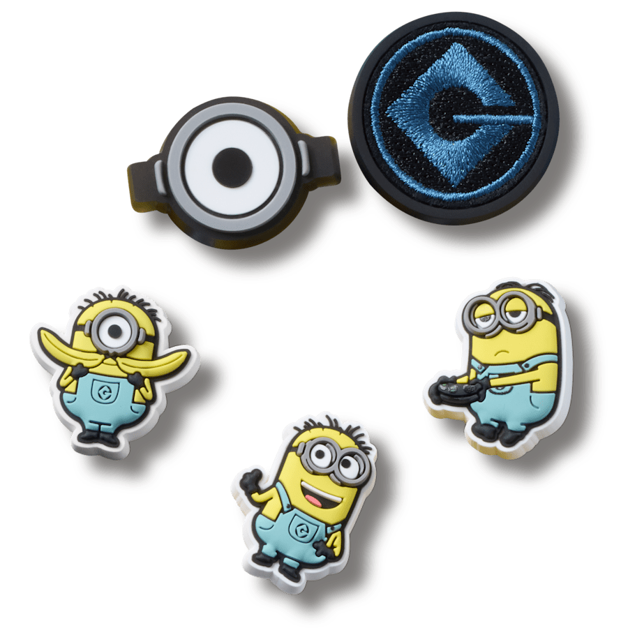  Minions 5 Pack - charm view - Jibbitz