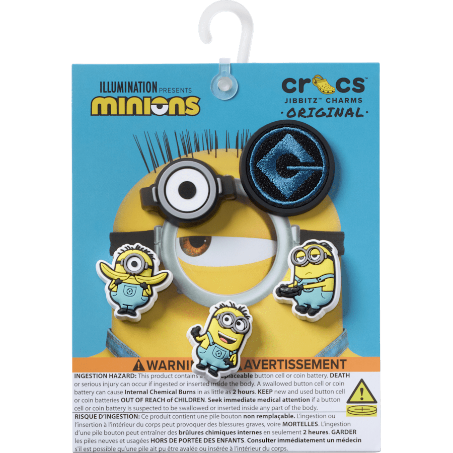  Minions 5 Pack - Custom Angle - Jibbitz