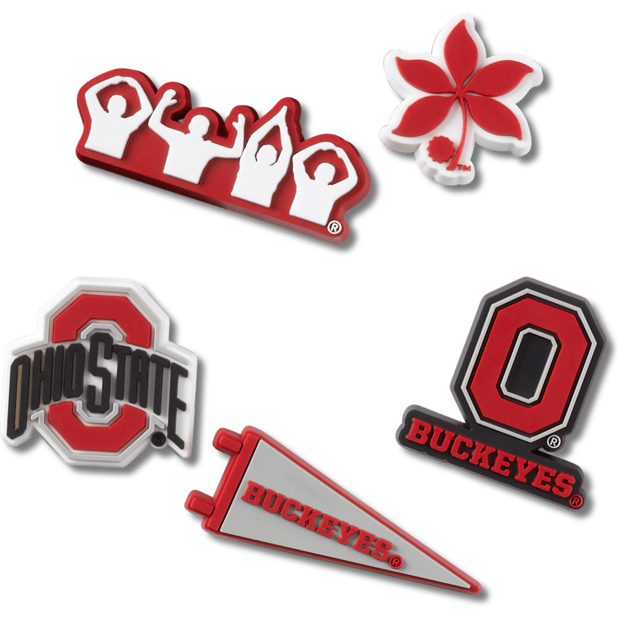 Crocs Ohio State University 5 Pack