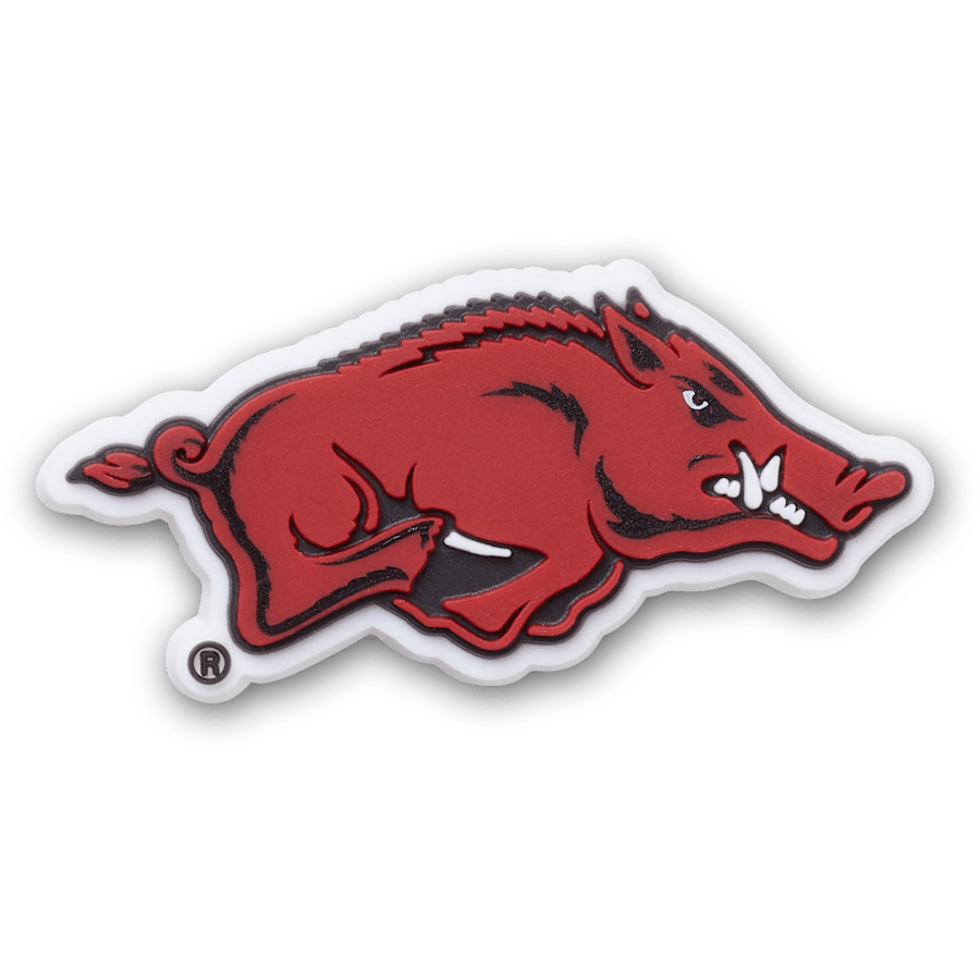  University of Arkansas - charm view - Jibbitz