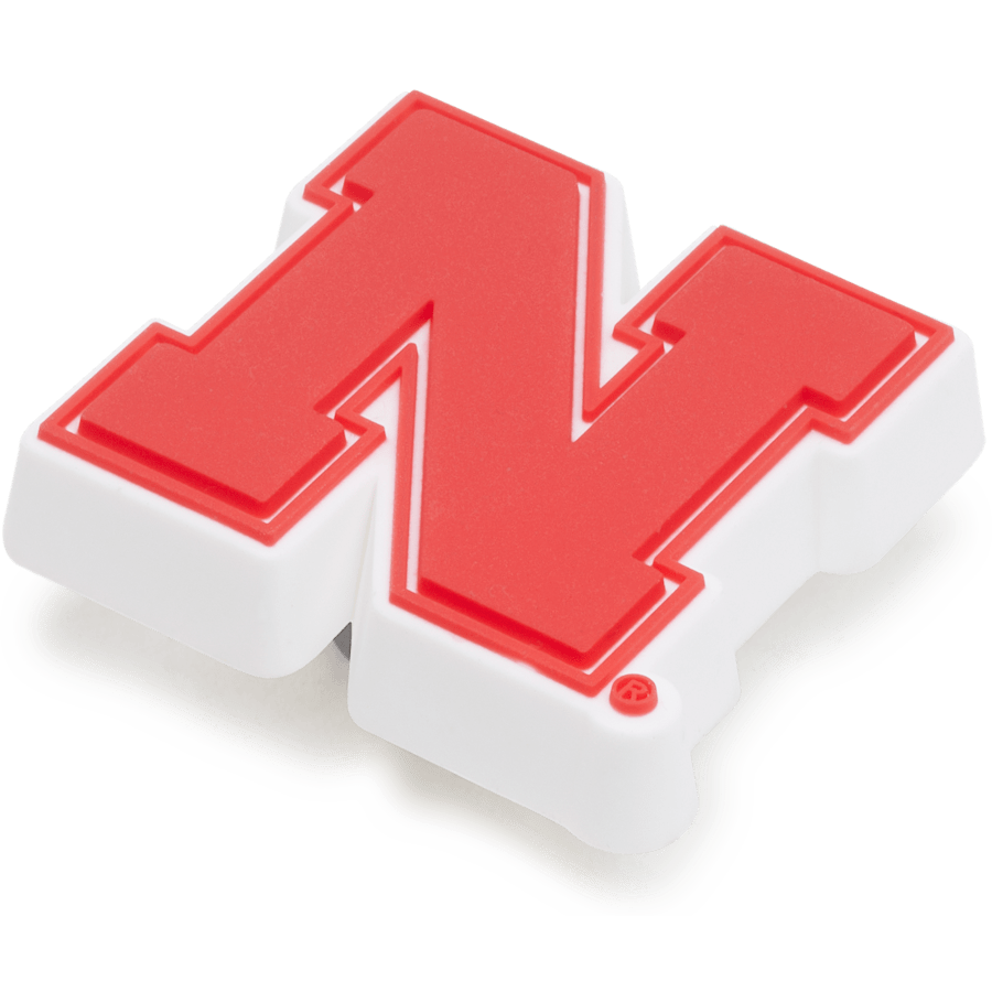  University of Nebraska - charms on shoes - Jibbitz