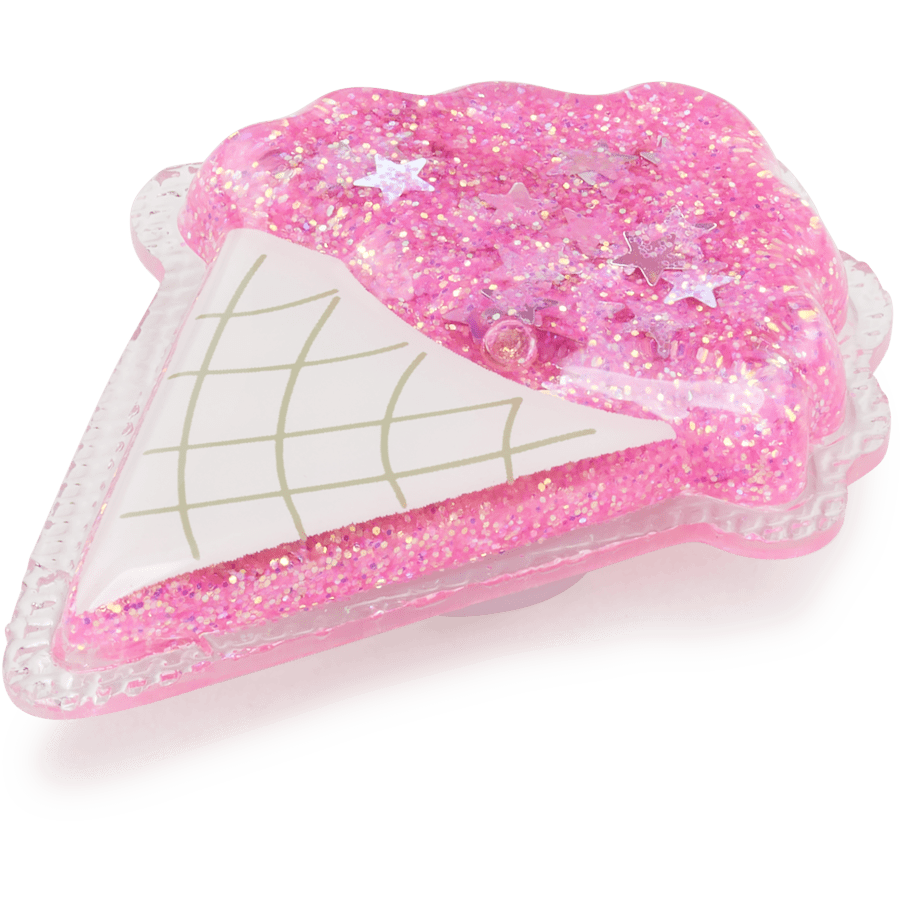  Squishy Glitter Ice Cream - charms on shoes - Jibbitz