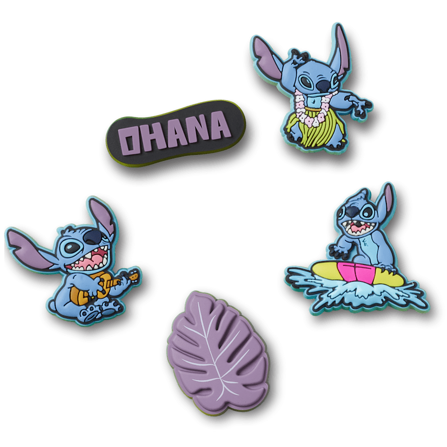  Stitch Tropical 5 Pack - charm view - Jibbitz