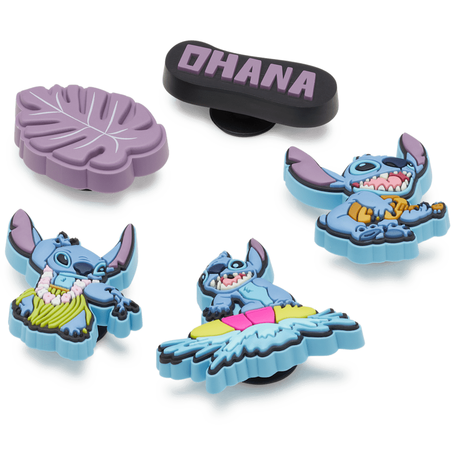  Stitch Tropical 5 Pack - charms on shoes - Jibbitz