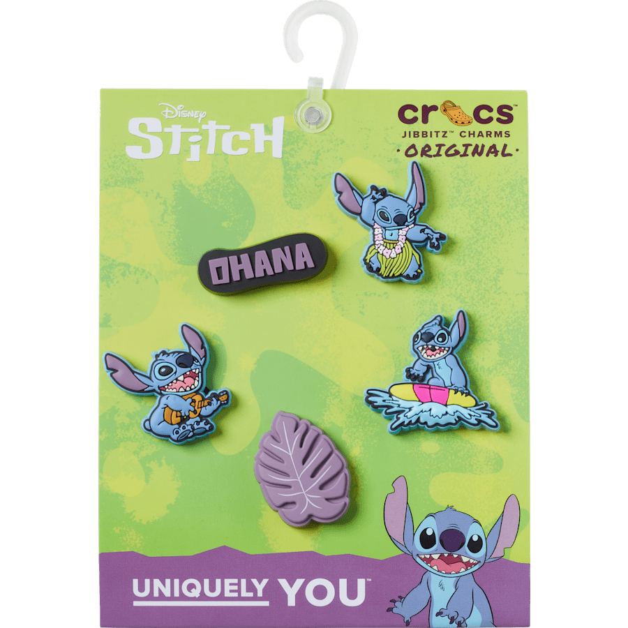  Stitch Tropical 5 Pack - Custom Angle - Jibbitz