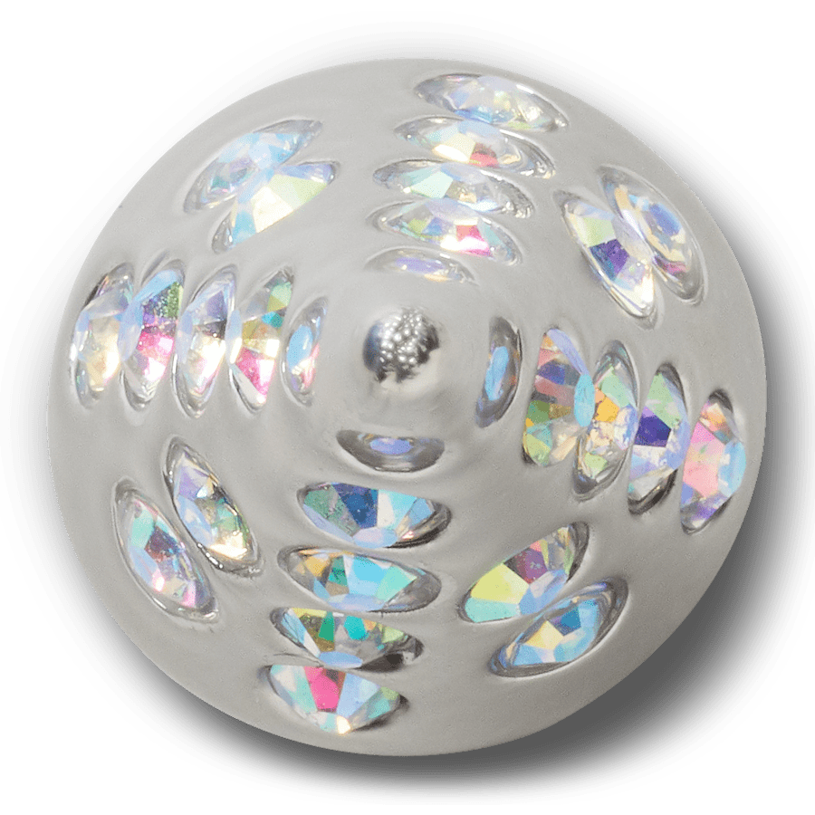 Bling Spike Stud - charm view - Jibbitz