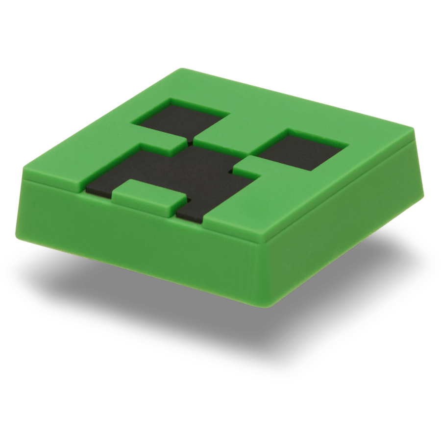  Minecraft 1 - charms on shoes - Jibbitz