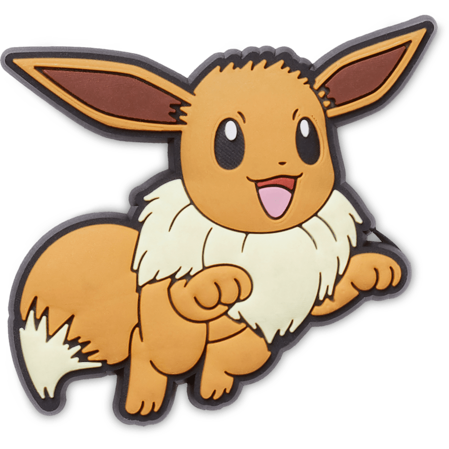  Pokemon Eevee - charm view - Jibbitz