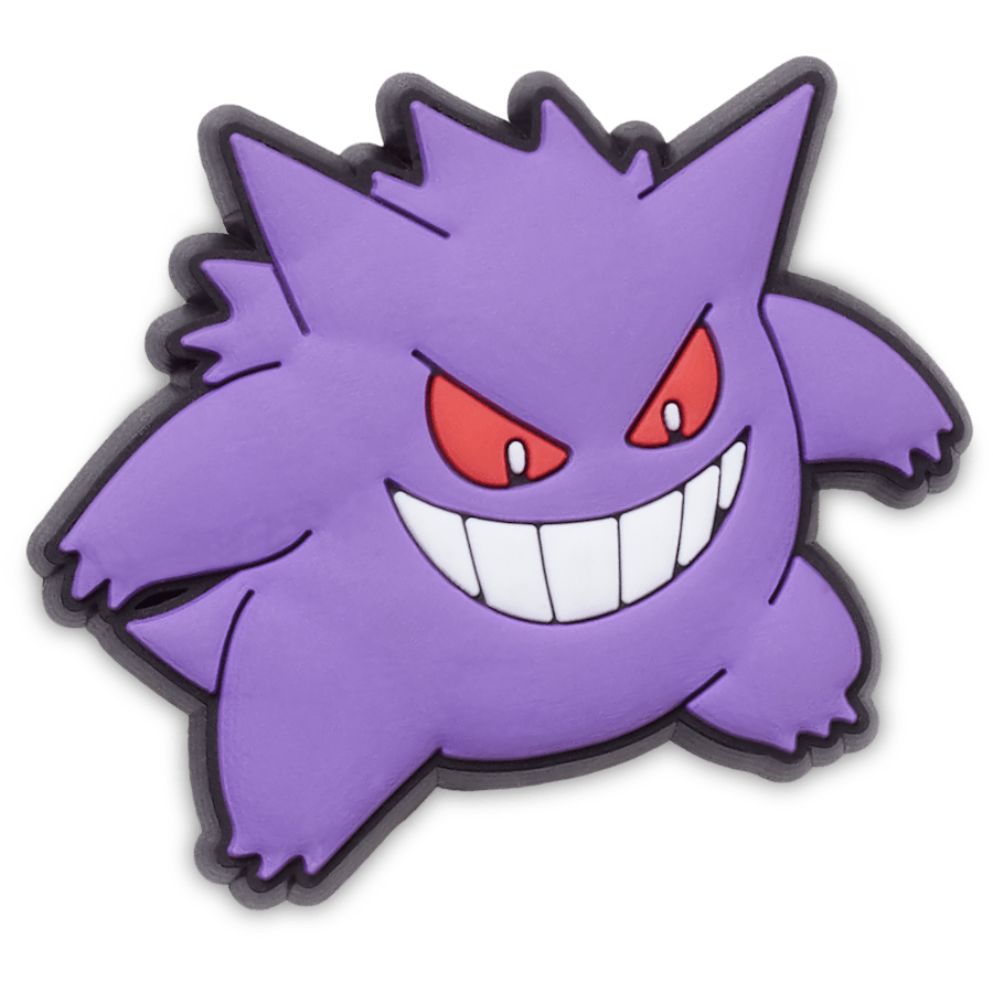  Pokemon Gengar - charm view - Jibbitz