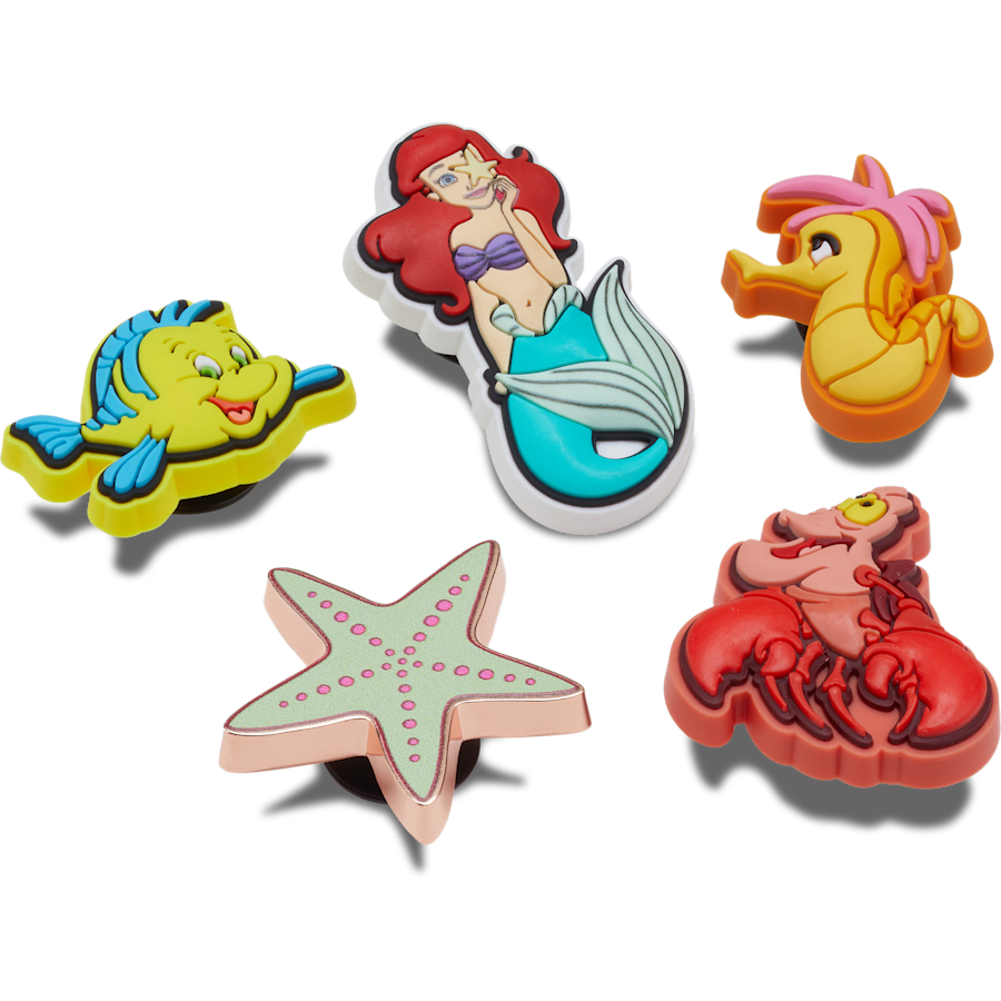  Princess Ariel 5 Pack - charms on shoes - Jibbitz