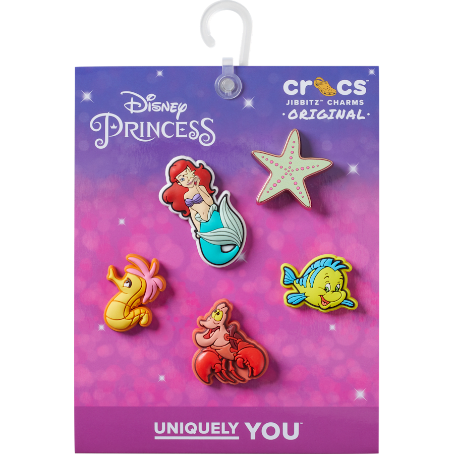  Princess Ariel 5 Pack - Custom Angle - Jibbitz