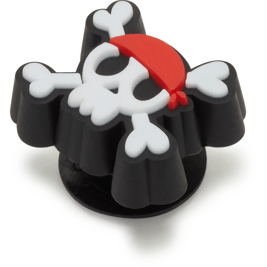  Tiny Pirate Skull - charms on shoes - Jibbitz