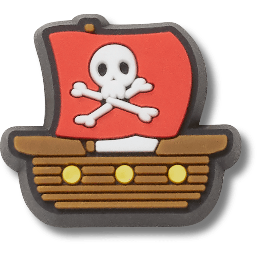  Tiny Pirate Ship - charm view - Jibbitz