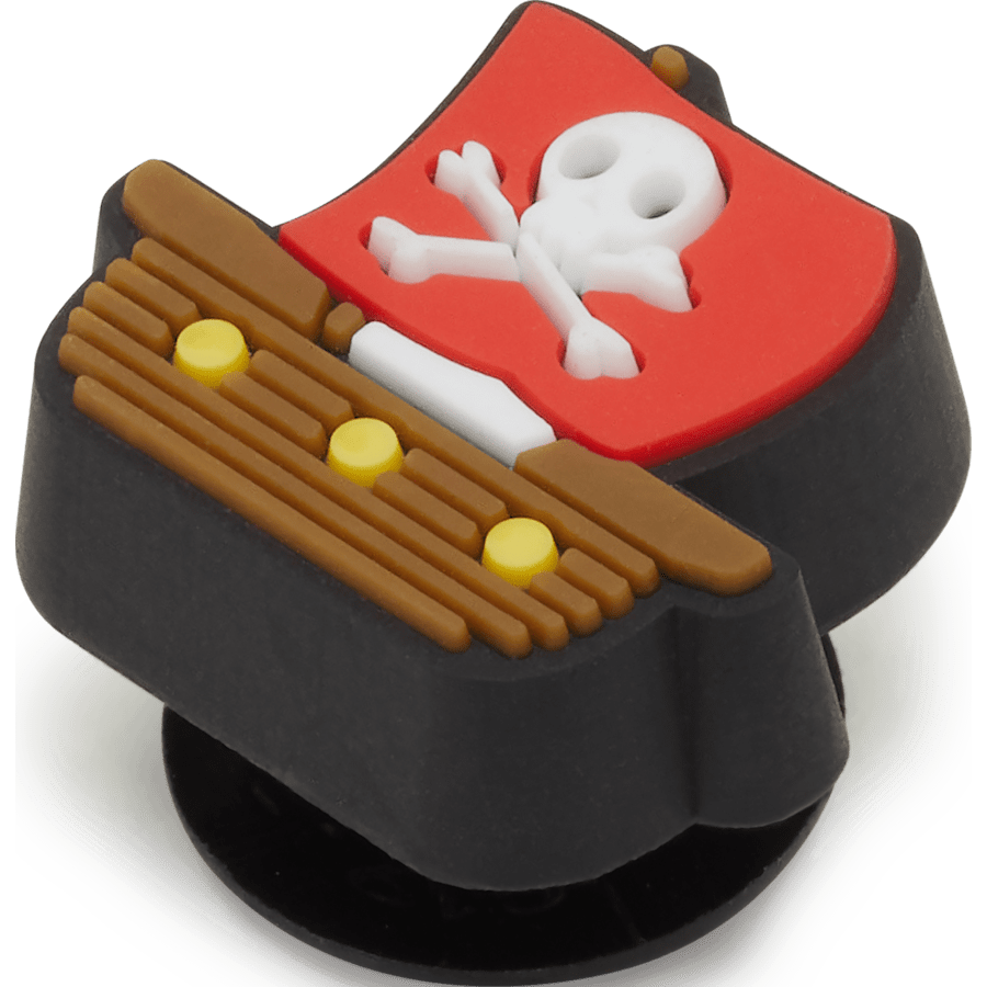  Tiny Pirate Ship - charms on shoes - Jibbitz