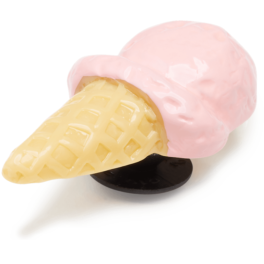  Acrylic Ice Cream Cone - Custom Angle - Jibbitz