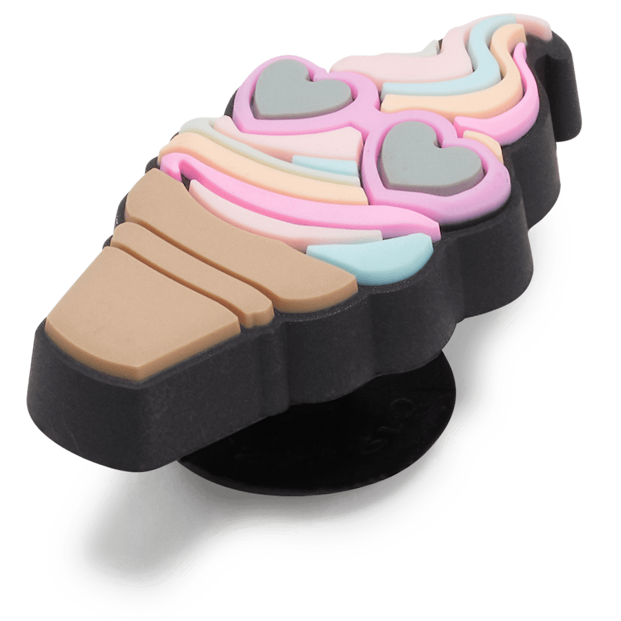  Rainbow Swirl Cone - charms on shoes - Jibbitz
