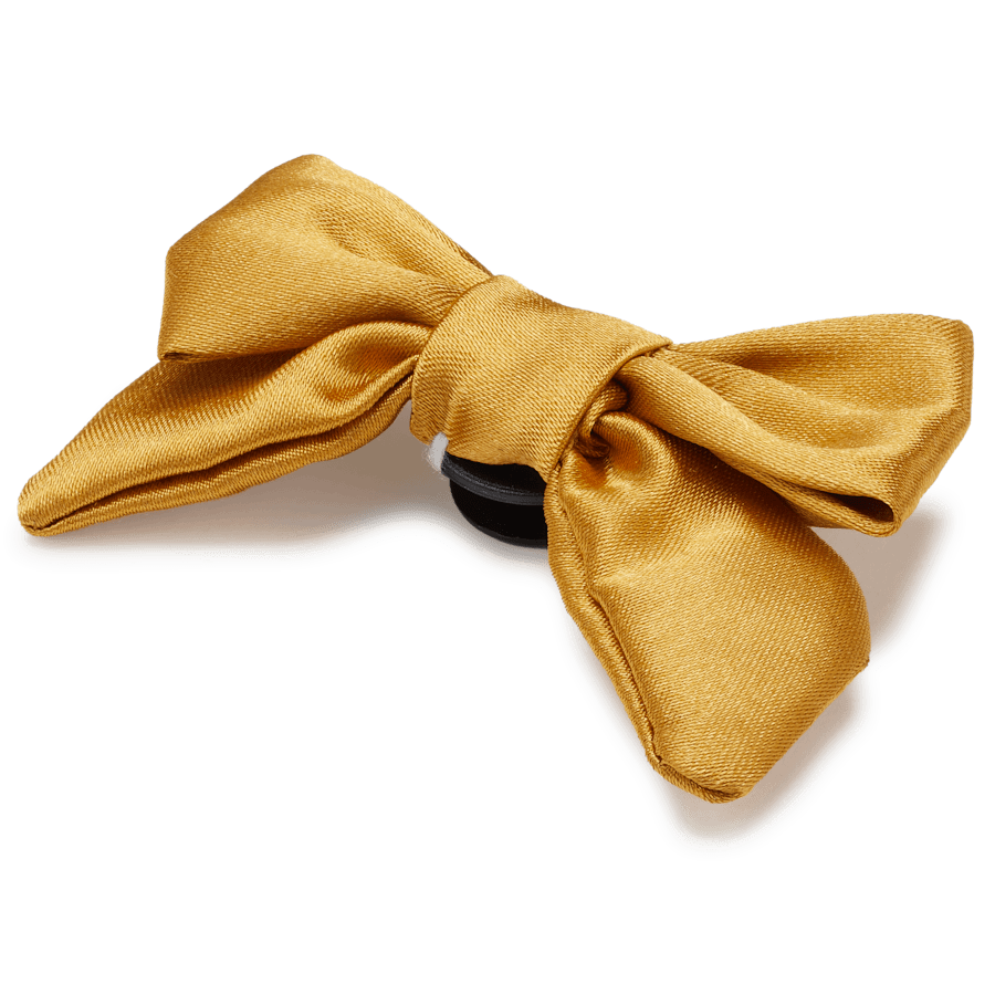  Gold Bow - charms on shoes - Jibbitz