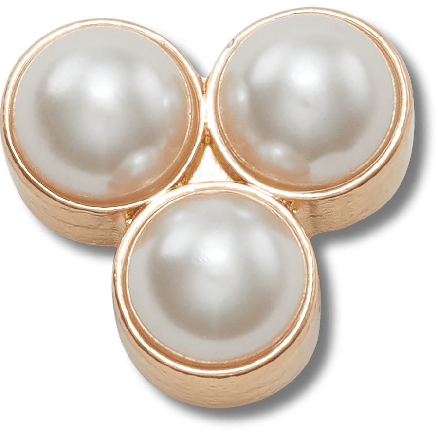  Triple Pearl - charm view - Jibbitz