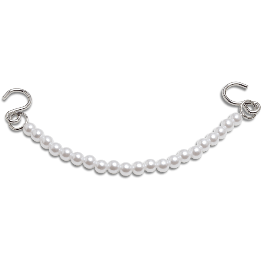  Pearl Strap Chain - charms on shoes - Jibbitz