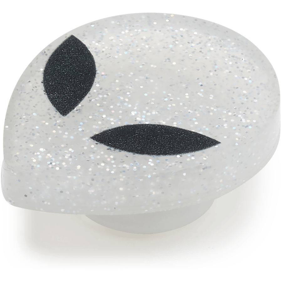  Glitter Alien Head - charms on shoes - Jibbitz