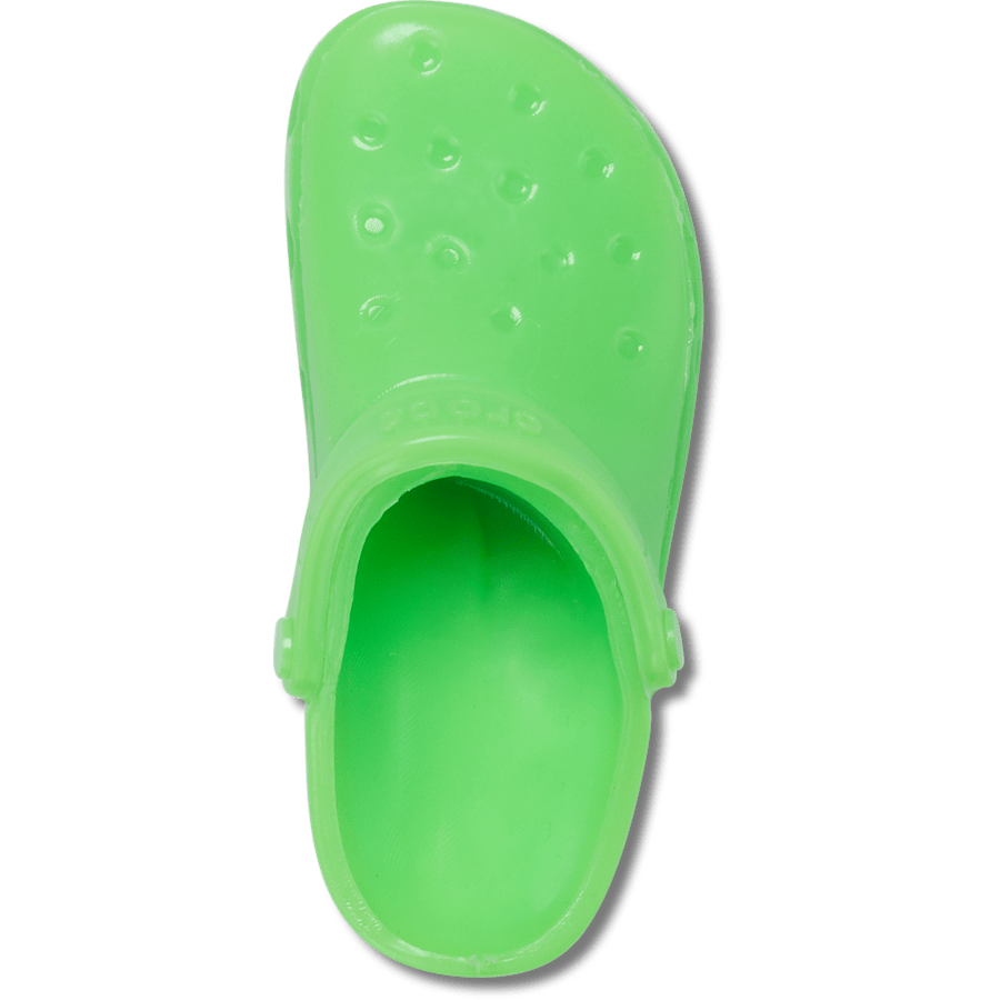  3D Green Classic Clog - Custom Angle - Jibbitz