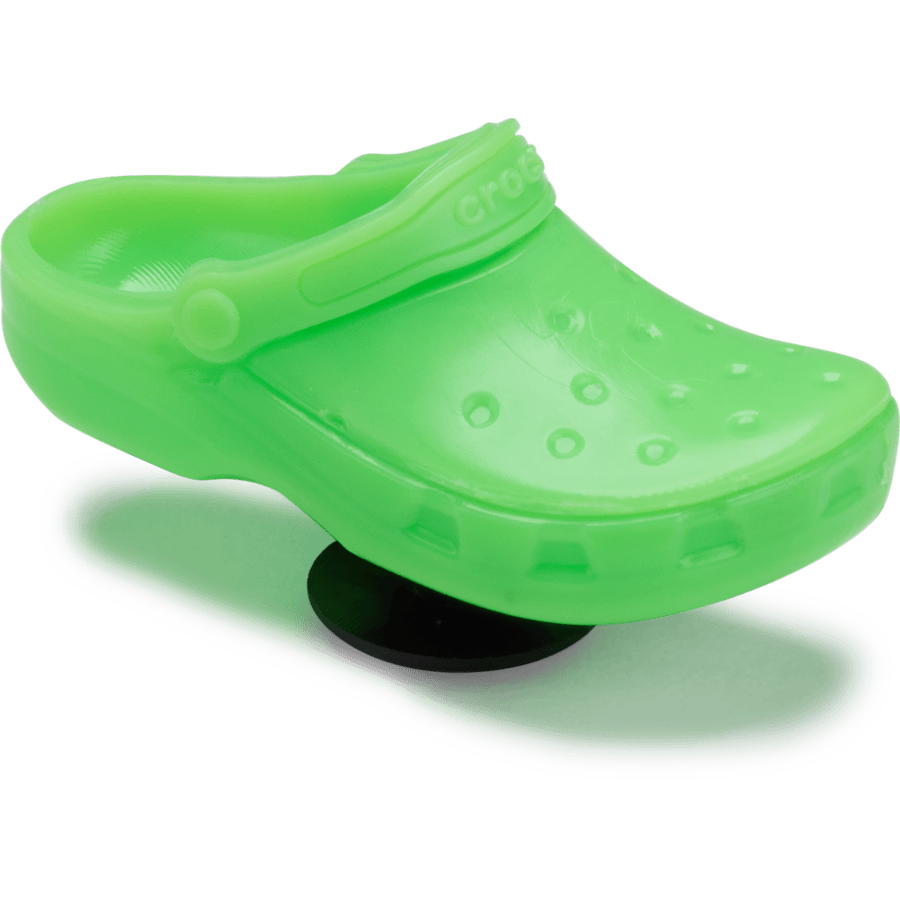  3D Green Classic Clog - Custom Angle - Jibbitz