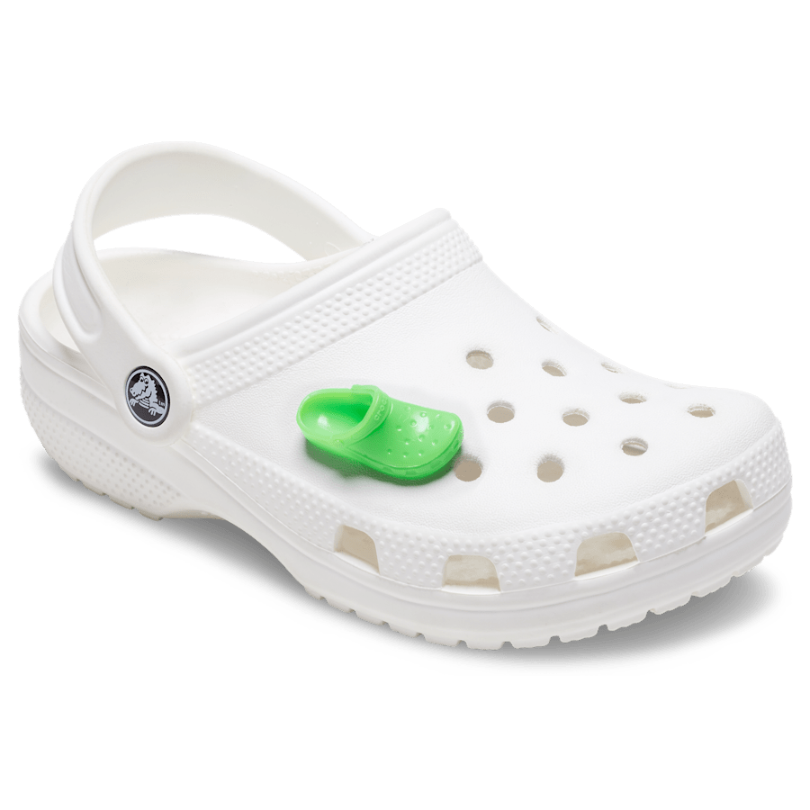  3D Green Classic Clog - Custom Angle - Jibbitz