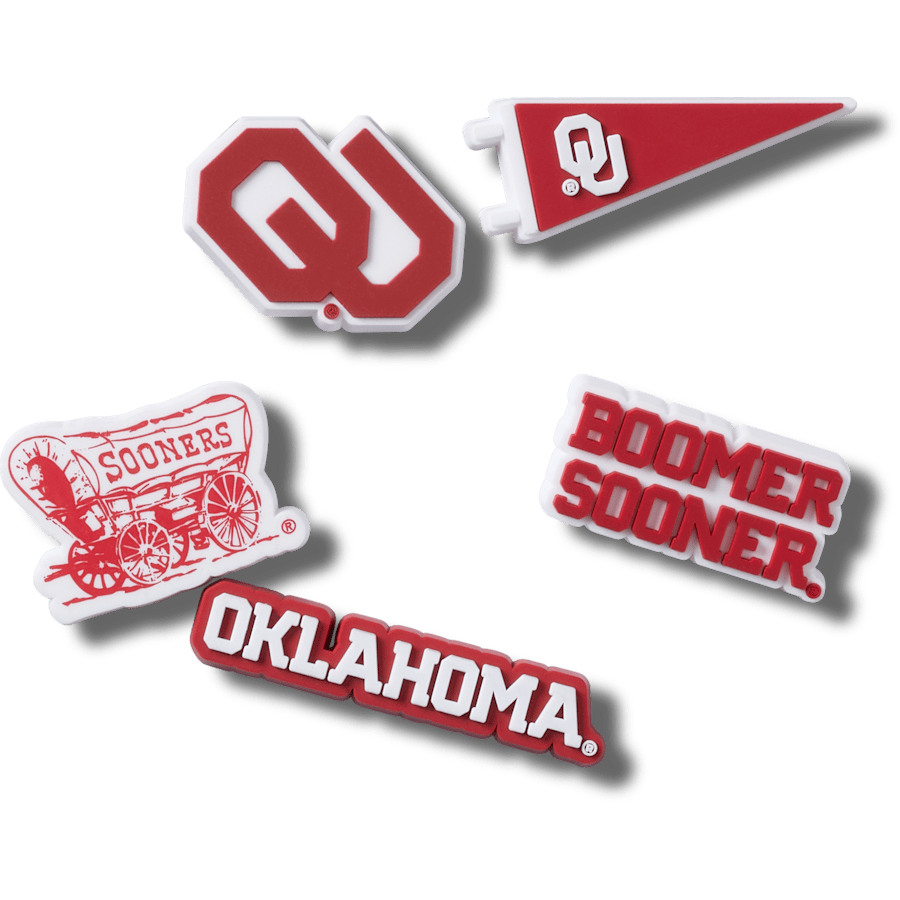 Crocs Univ of Oklahoma 5 Pack