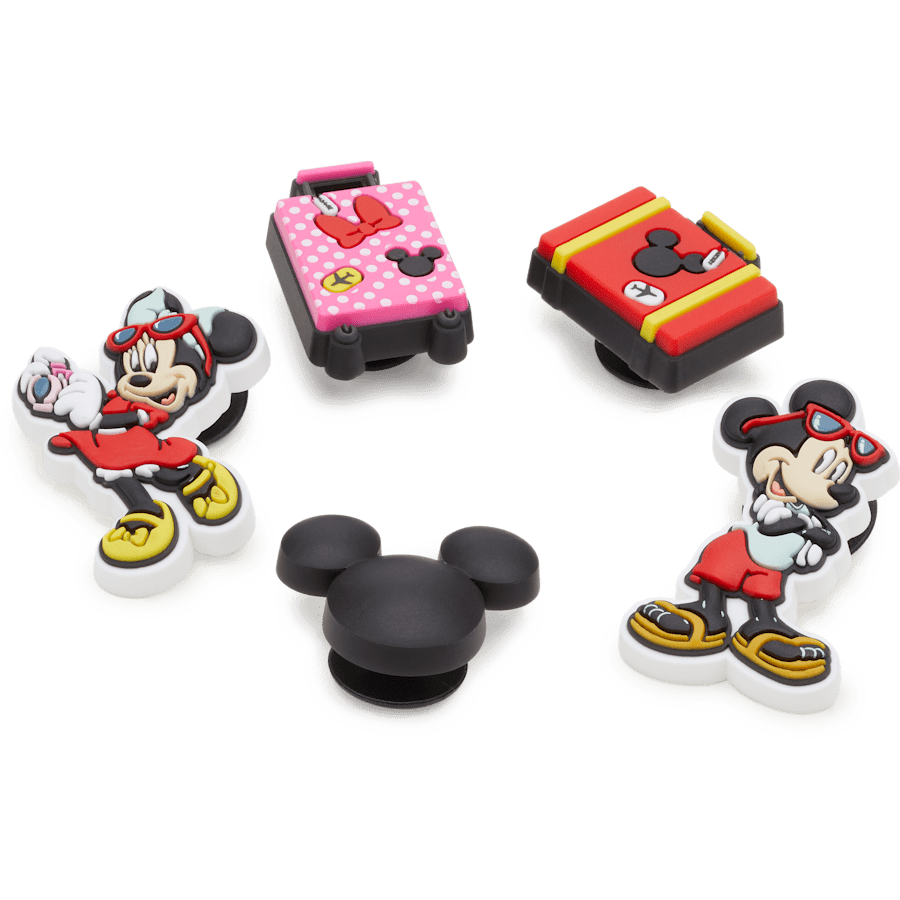  Disney Vacation 5 Pack - charms on shoes - Jibbitz