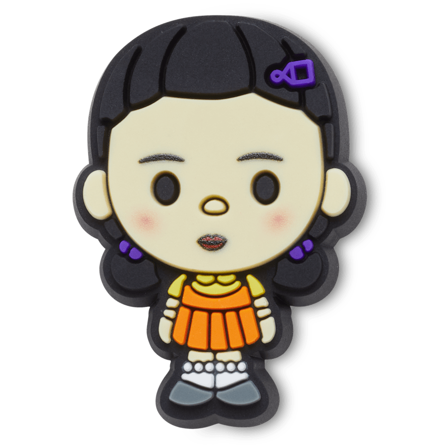  Squid Games Young Hee - charm view - Jibbitz
