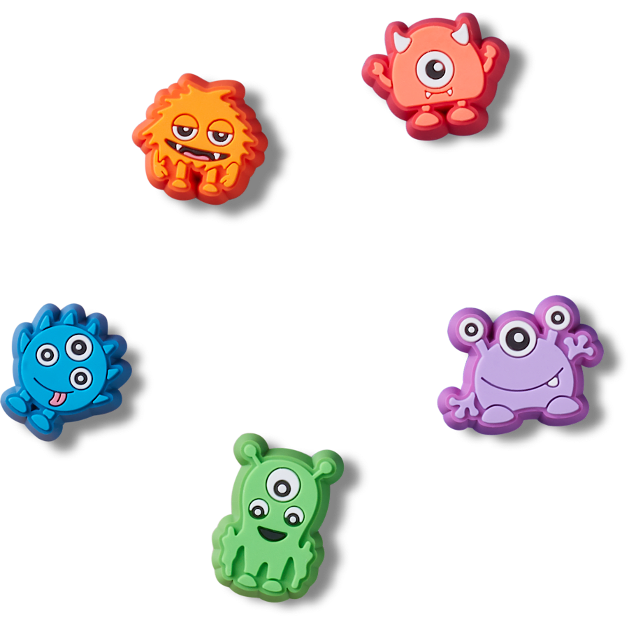  Tiny Monster 5 Pack - charm view - Jibbitz
