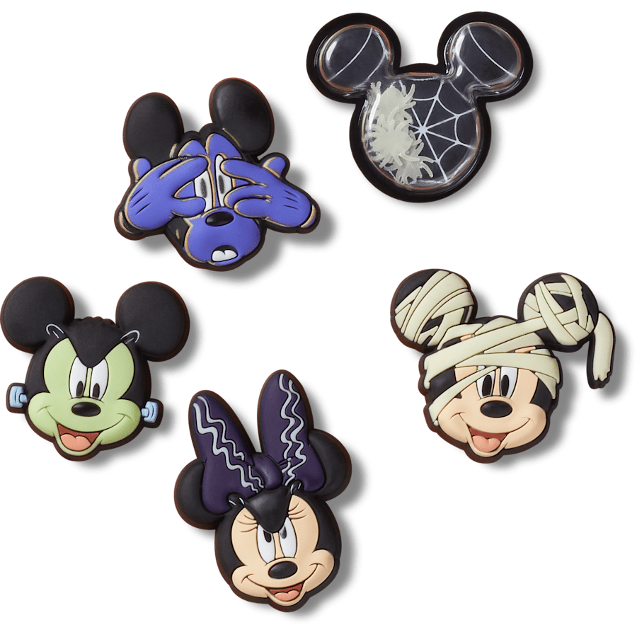 Ensemble de 5 breloques d’Halloween de Mickey - vue accessoire - Jibbitz Charms