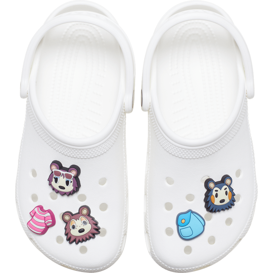 Ensemble de 5 breloques Animal Crossing - charm-on-shoes - Jibbitz Charms