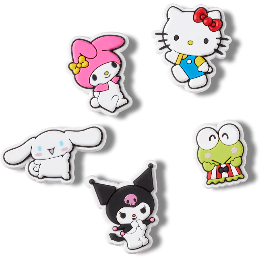  Hello Kitty® and Friends 5 Pack - charm view - Jibbitz