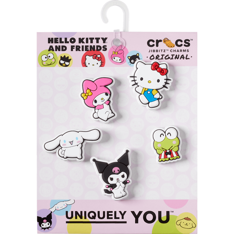  Hello Kitty® and Friends 5 Pack - Custom Angle - Jibbitz
