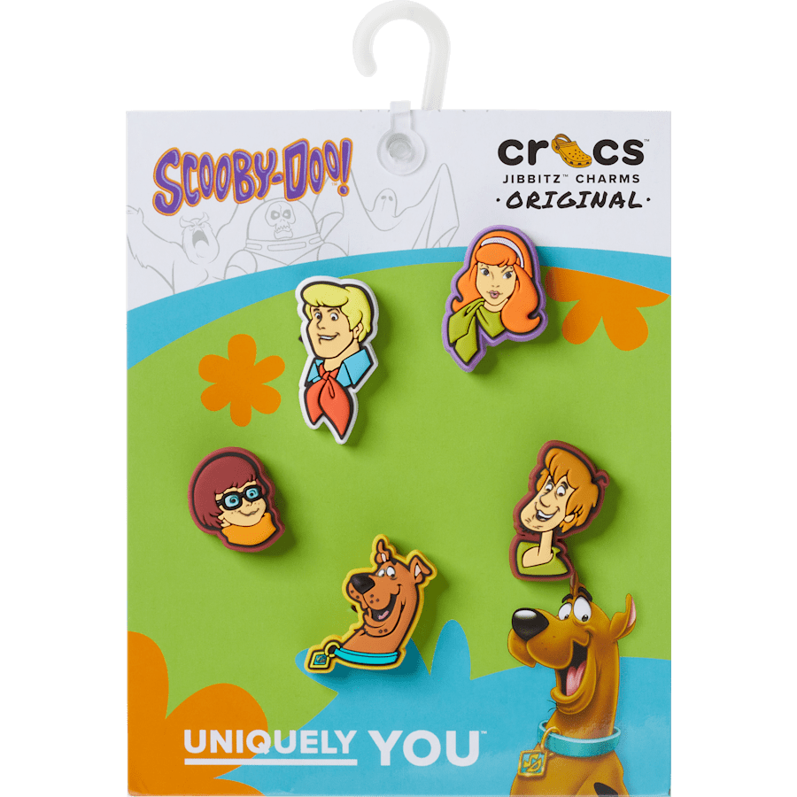  Scooby-Doo! 5-pack Jibbitz™ charms - Custom Angle - Jibbitz