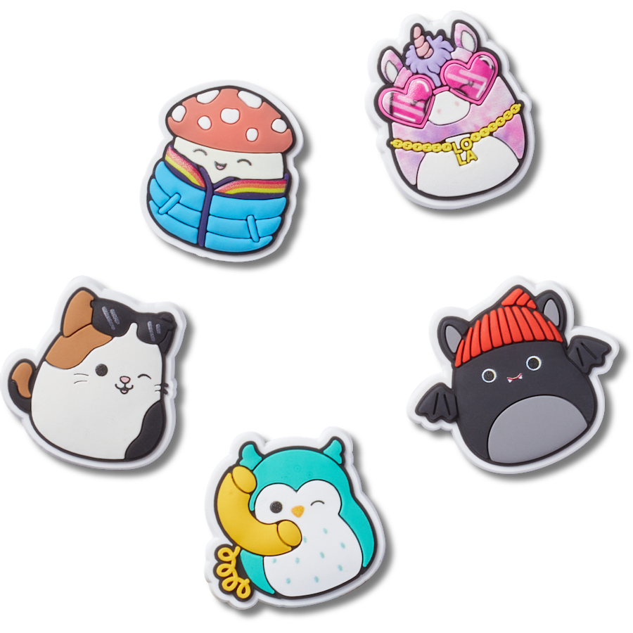  Squishmallows 5 Pack - charm view - Jibbitz