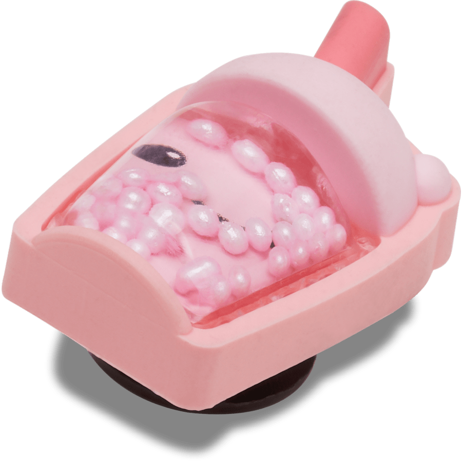 Thé aux perles à la fraise - Angle personnalisé - Jibbitz Charms