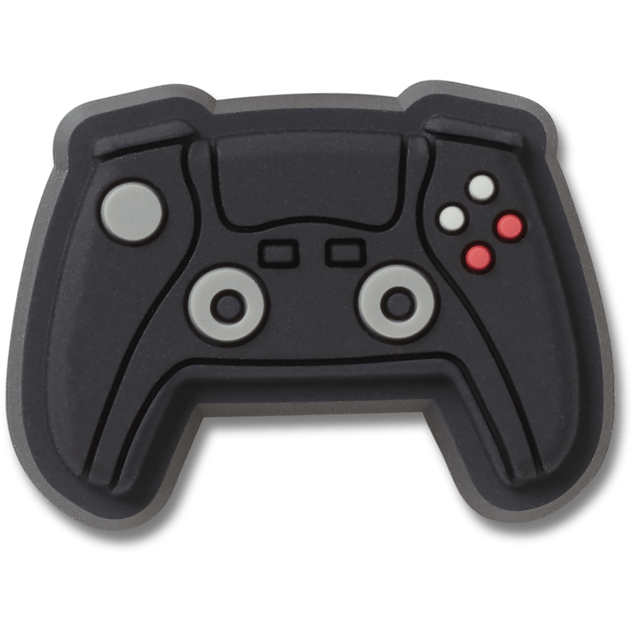  Black Game Controller - charm view - Jibbitz