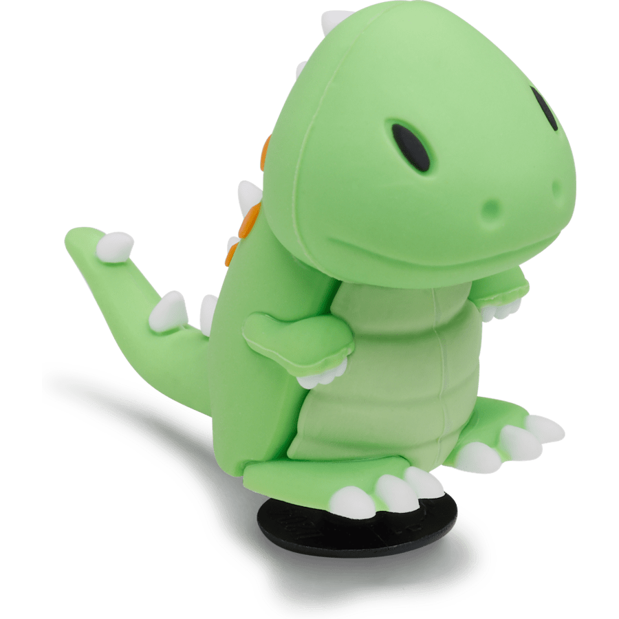  3D Green Dino - Custom Angle - Jibbitz