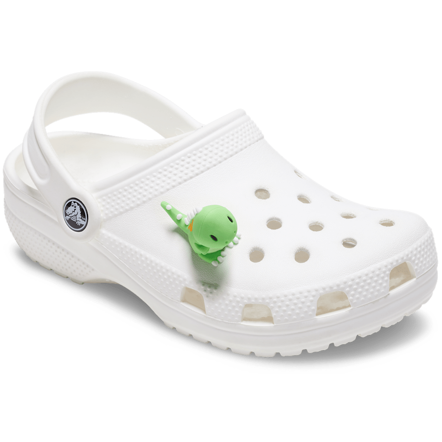  3D Green Dino - Custom Angle - Jibbitz