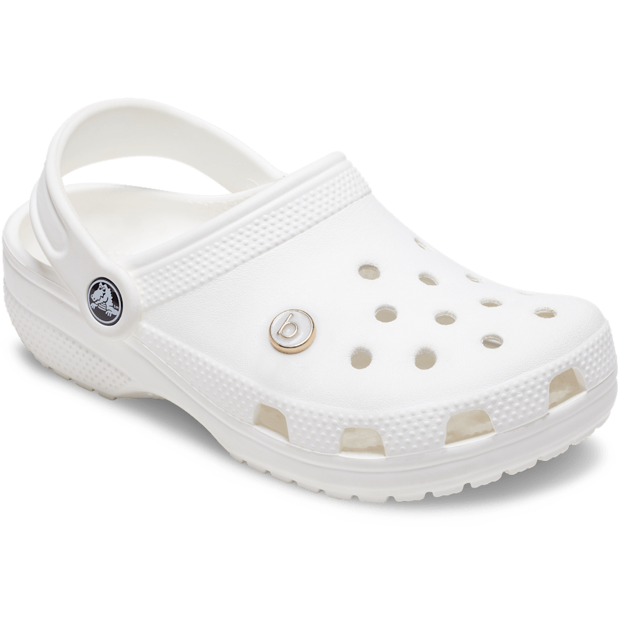 Tiny Pearlized Letter B - charm-on-shoes - Jibbitz Charms