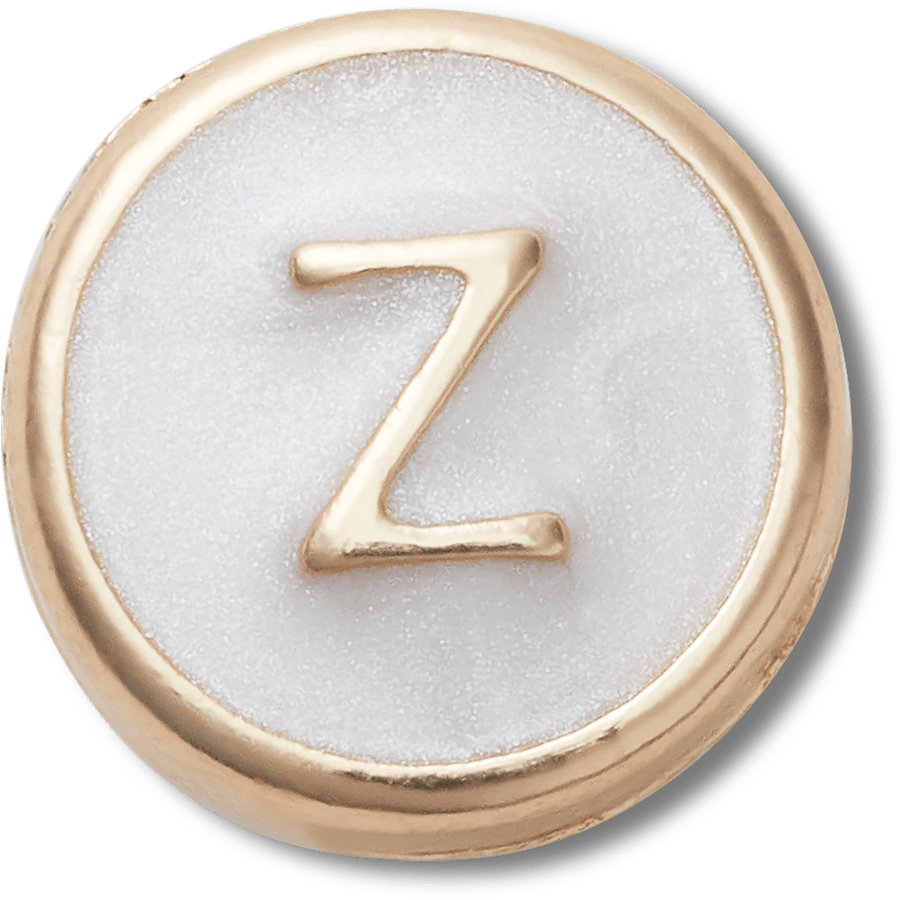 Tiny Pearlized Letter Z