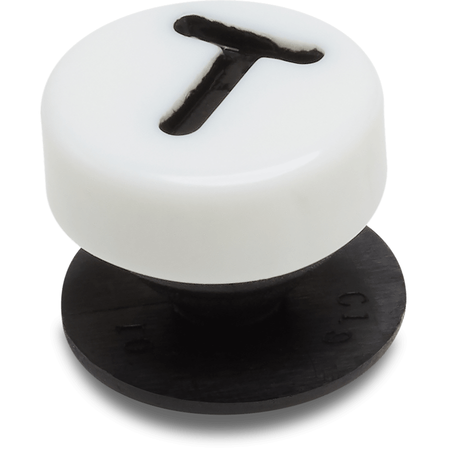  Tiny Friendship Letter T - charms on shoes - Jibbitz