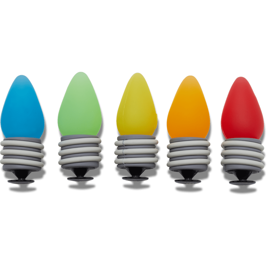  LED Holiday Lights 5 Pack - charm view - Jibbitz