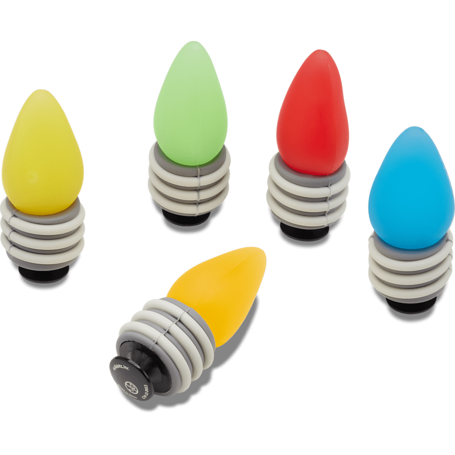  LED Holiday Lights 5 Pack - charms on shoes - Jibbitz